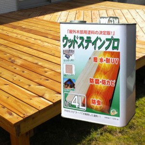 ウッドデッキに最適 ウッドステインプロ